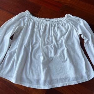 Bershka white blouse